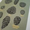 Zapfen - Gold (Natural Green, A4) – Bild 2